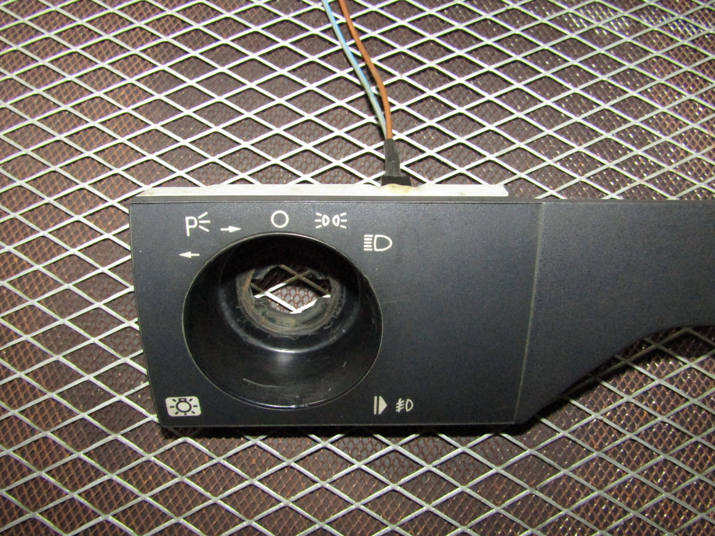 86-93 Mercedes Benz 300E OEM Dash Headlight Switch Bezel Panel Cover