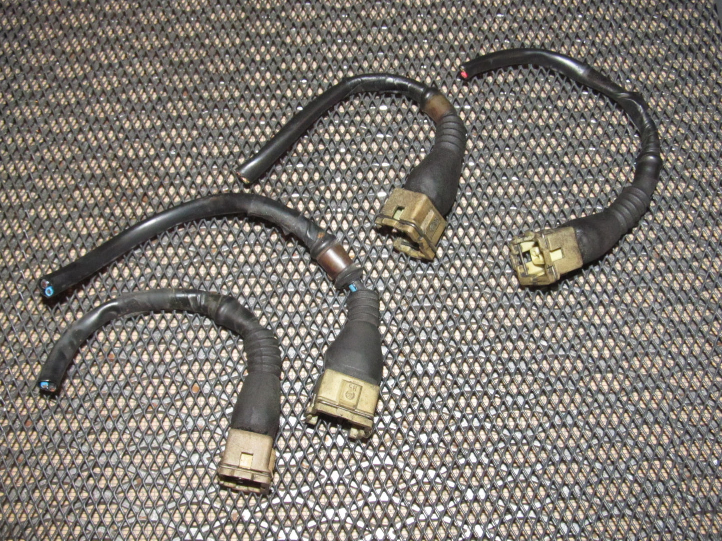 85 86 Toyota MR2 OEM Fuel Injector Pigtail Harness Set