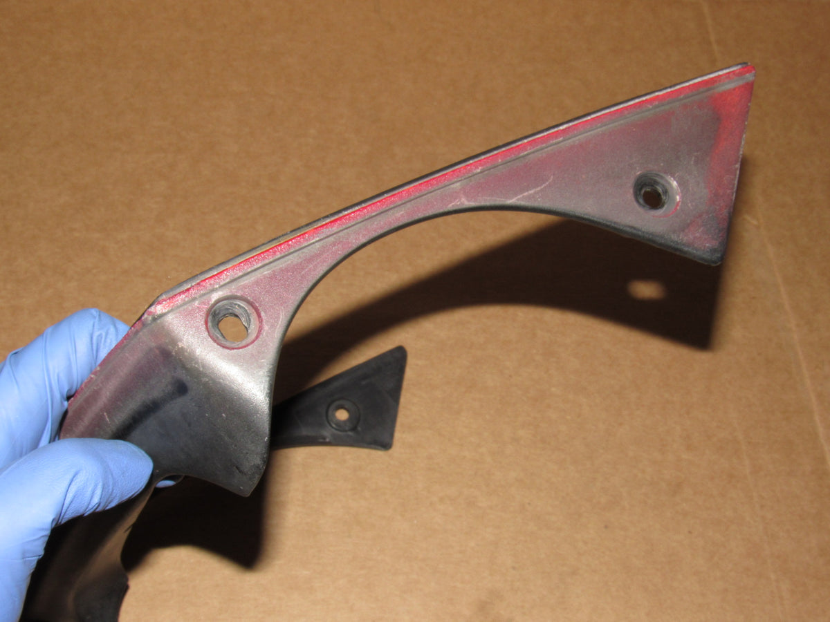 86 87 88 89 90 91 Mazda RX7 OEM Upper Headlight Top Cover Trim - Left