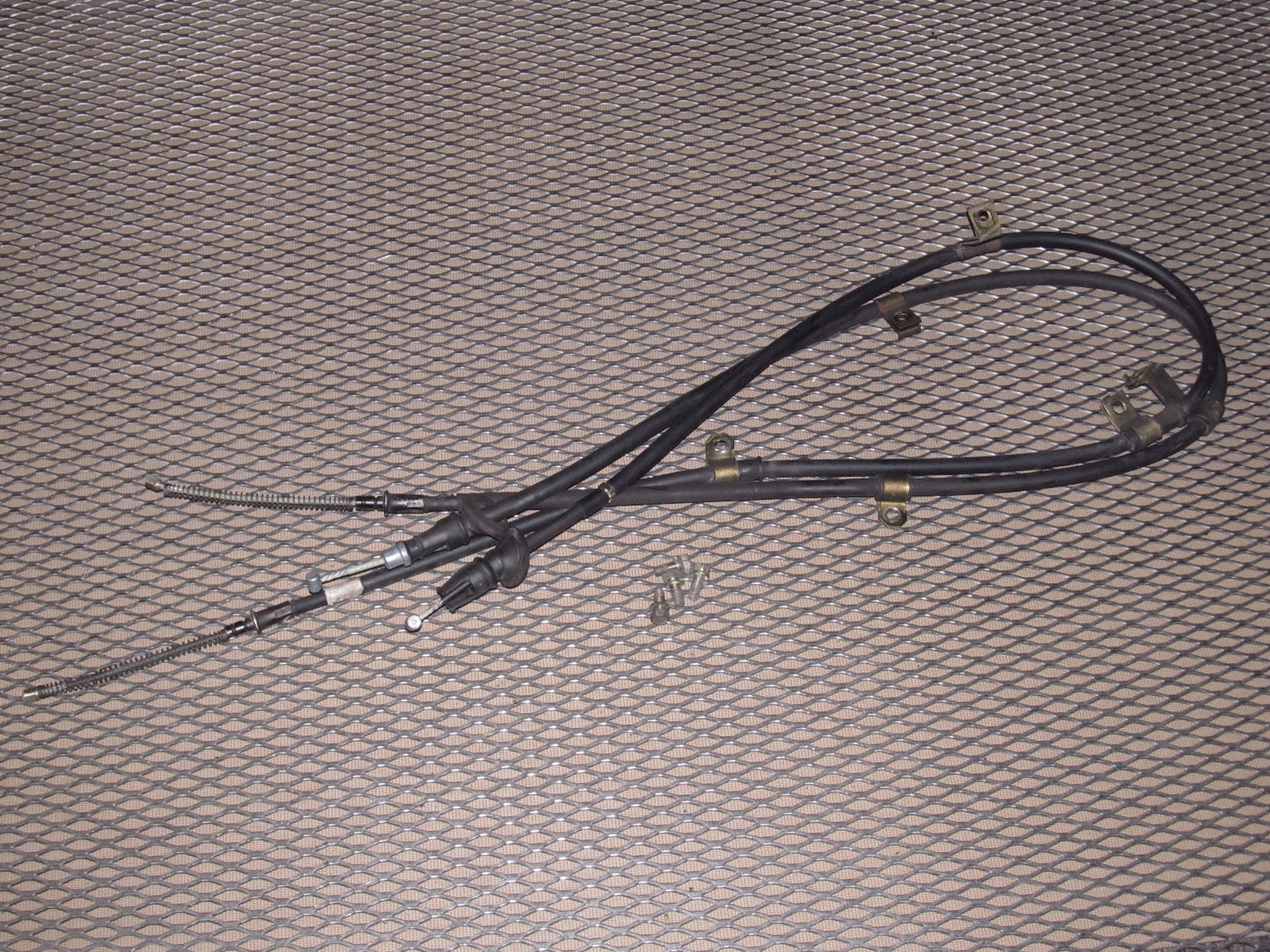 97 98 99 Mitsubishi Eclipse OEM Parking Brake Cable Set - FWD