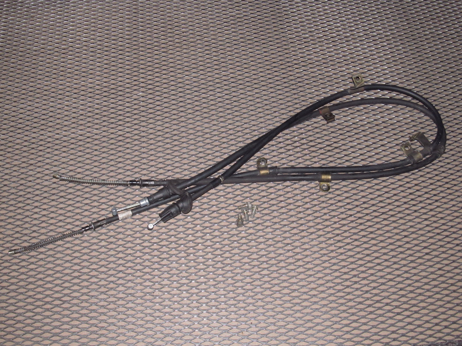 97 98 99 Mitsubishi Eclipse OEM Parking Brake Cable Set - FWD