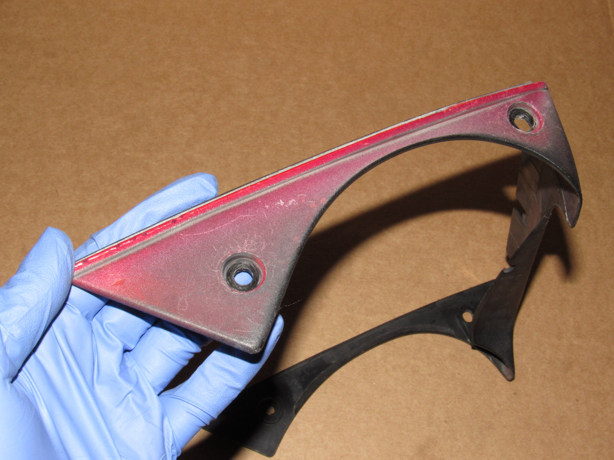 86 87 88 89 90 91 Mazda RX7 OEM Upper Headlight Top Cover Trim - Right