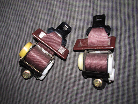 86 87 88 Toyota Supra OEM Rear Seat Belt Set