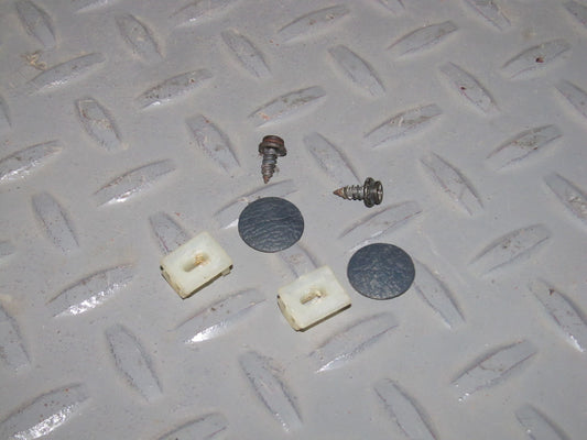 86 87 88 Mazda RX7 Hatchback OEM Front Headliner Trim Cover Garnish Cap Screws