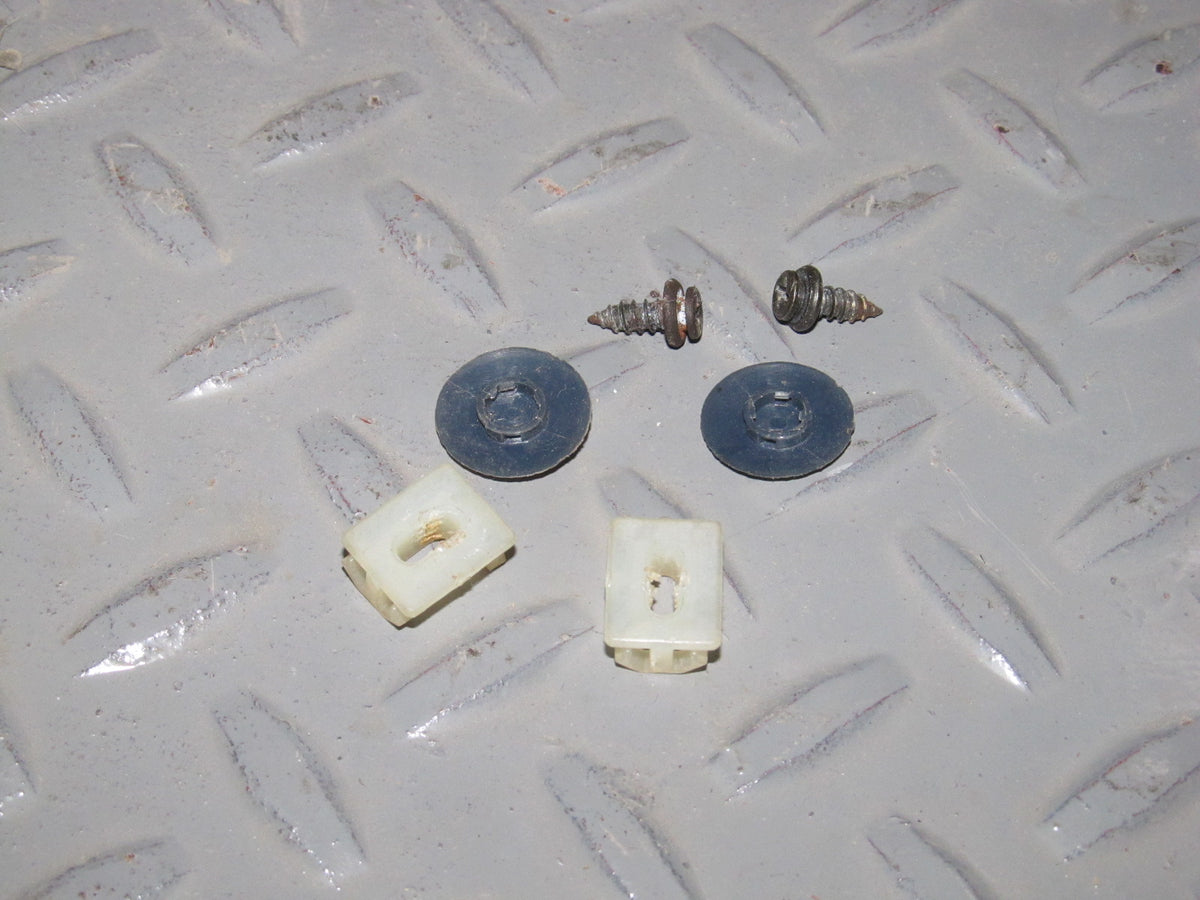 86 87 88 Mazda RX7 Hatchback OEM Front Headliner Trim Cover Garnish Cap Screws