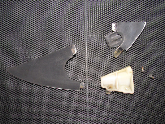 86 87 88 Toyota Supra OEM Rear Quarter Window Corner Trim - Right