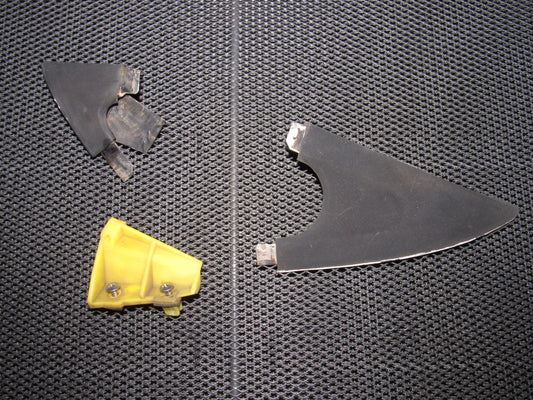 86 87 88 Toyota Supra OEM Rear Quarter Window Corner Trim - Left