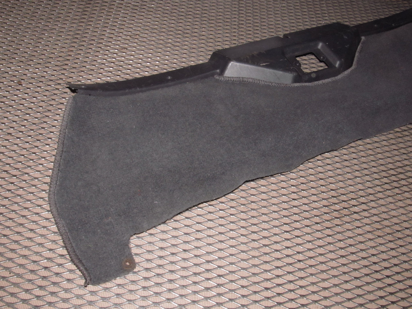 81-83 Mazda RX7 OEM Hatch Latch Carpet Panel Cover