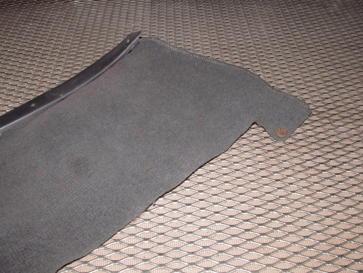 81-83 Mazda RX7 OEM Hatch Latch Carpet Panel Cover