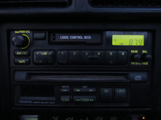 91 92 93 94 95 Toyota MR2 OEM Radio Cassette & CD Player