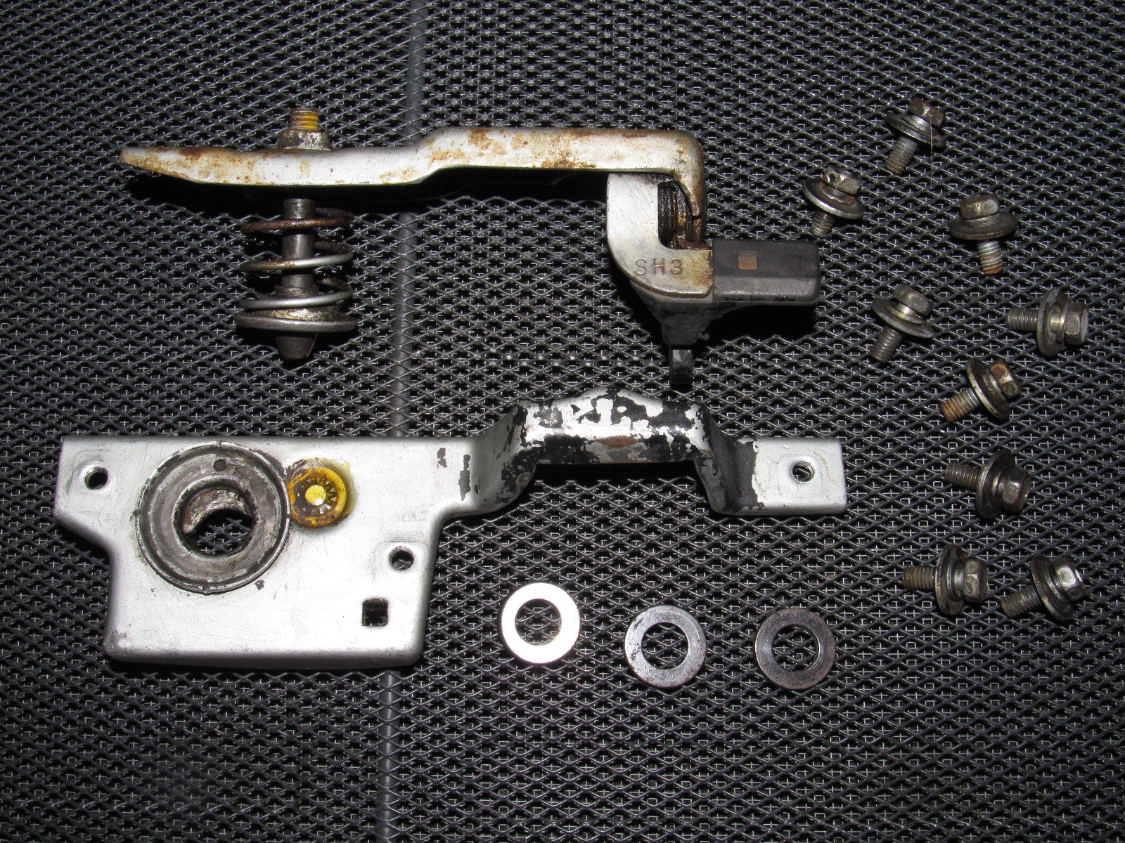 88 89 Honda CRX OEM Hood Latch & Striker