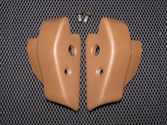 90-96 Nissan 300zx OEM Brown Interior T-Top Cover Trim - 2 pieces
