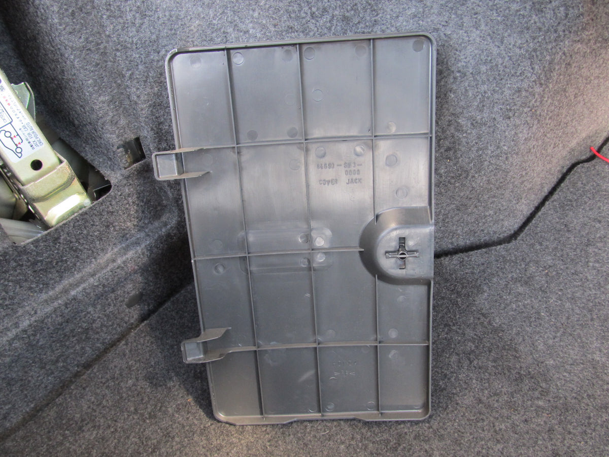 97 98 99 00 01 Honda Prelude OEM Trunk Jack Cover Panel