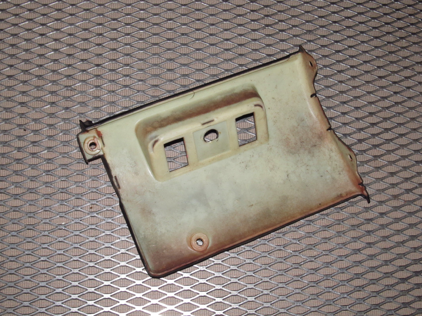 81-83 Mazda RX7 OEM Chock Switch Bezel Dash Cover - Left