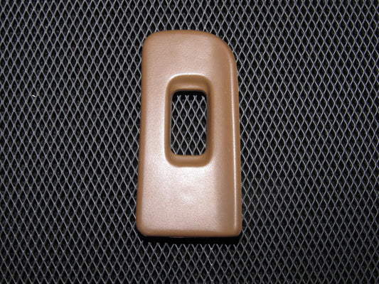 90-96 Nissan 300zx OEM Brown Window Switch Trim Bezel - Passenger Side - Right