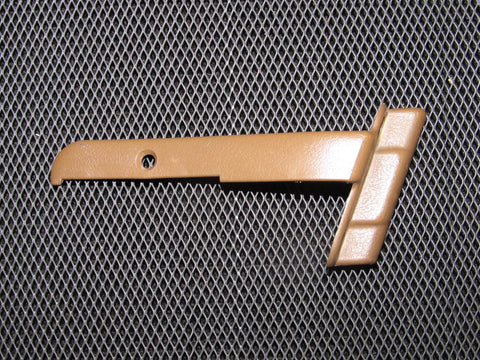 90-96 Nissan 300zx OEM Brown Seat Belt Holder Trim Cover - Passenger Side - Right