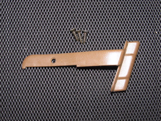 90-96 Nissan 300zx OEM Brown Seat Belt Holder Trim Cover - Passenger Side - Right