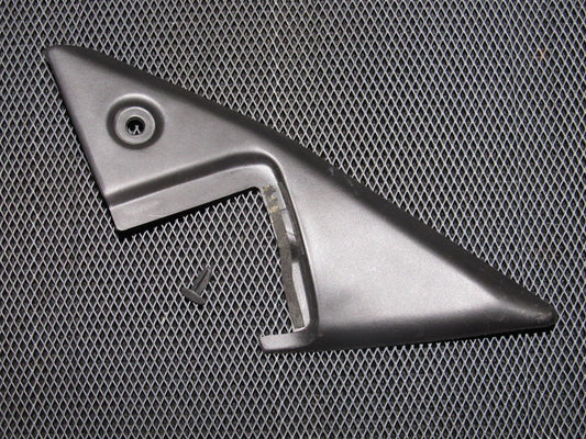90-96 Nissan 300zx OEM Black Door Panel Mirror Cover Trim - Passenger Side - Right