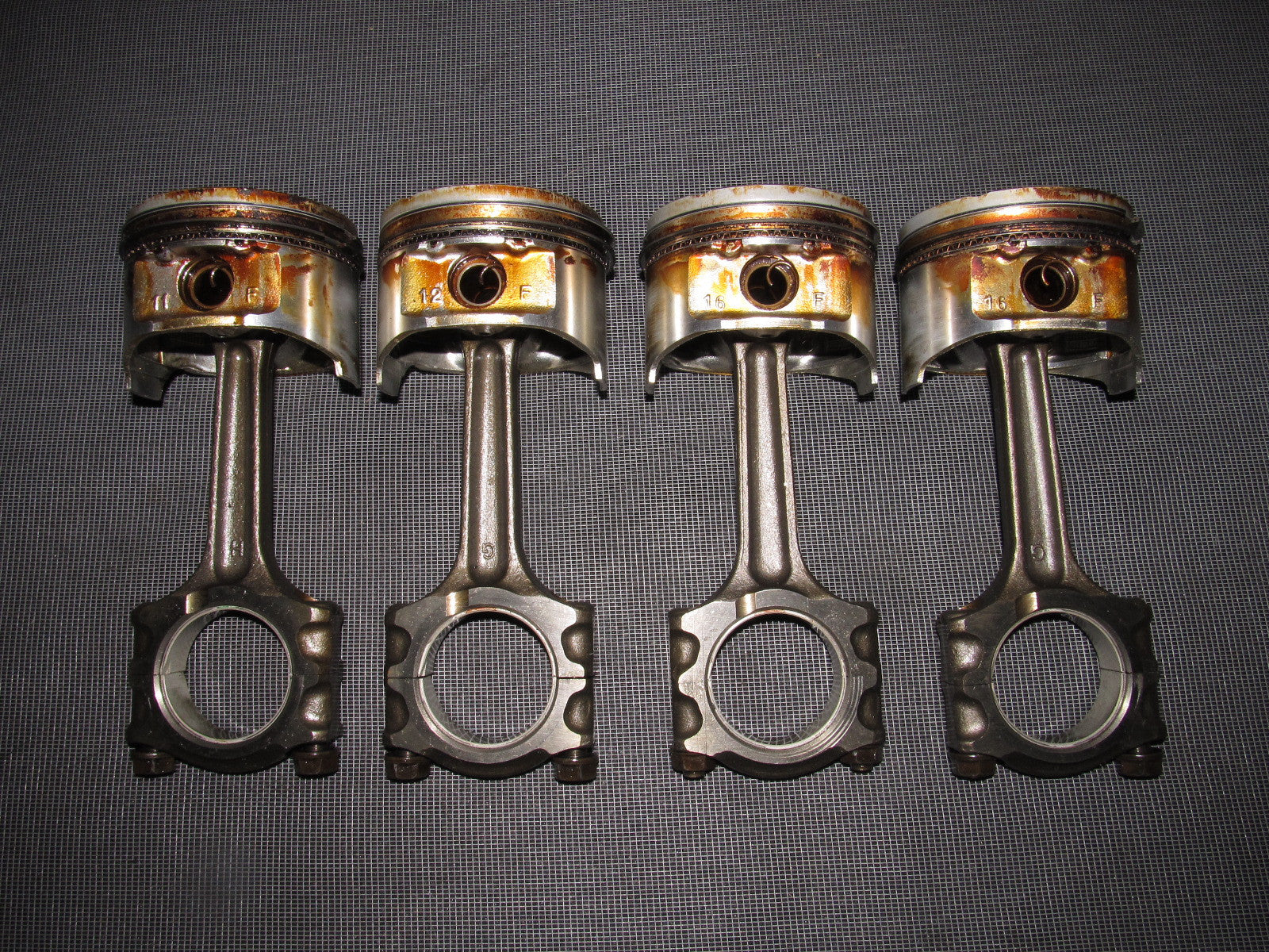 94 95 96 97 Mazda Miata OEM Engine Piston & Piston Rod Set