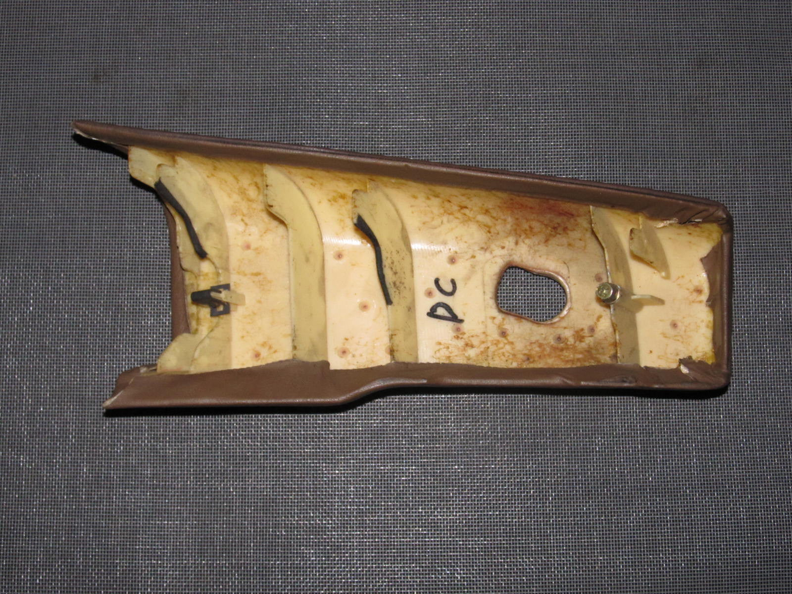 90-96 Nissan 300zx OEM Brown Interior Door Trim Cover - Driver Side - Left