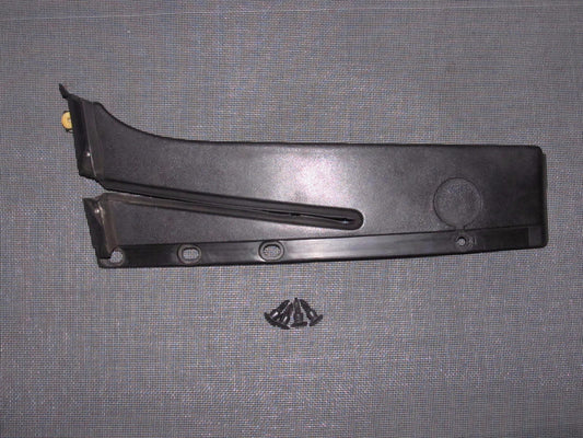 90-96 Nissan 300zx OEM Black Door Window Exterior Garnish Trim Cover - Driver Side - Left