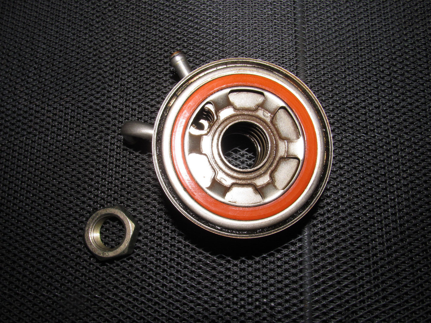 94 95 96 97 Mazda Miata OEM Engine Oil Cooler Block Filter Adapter
