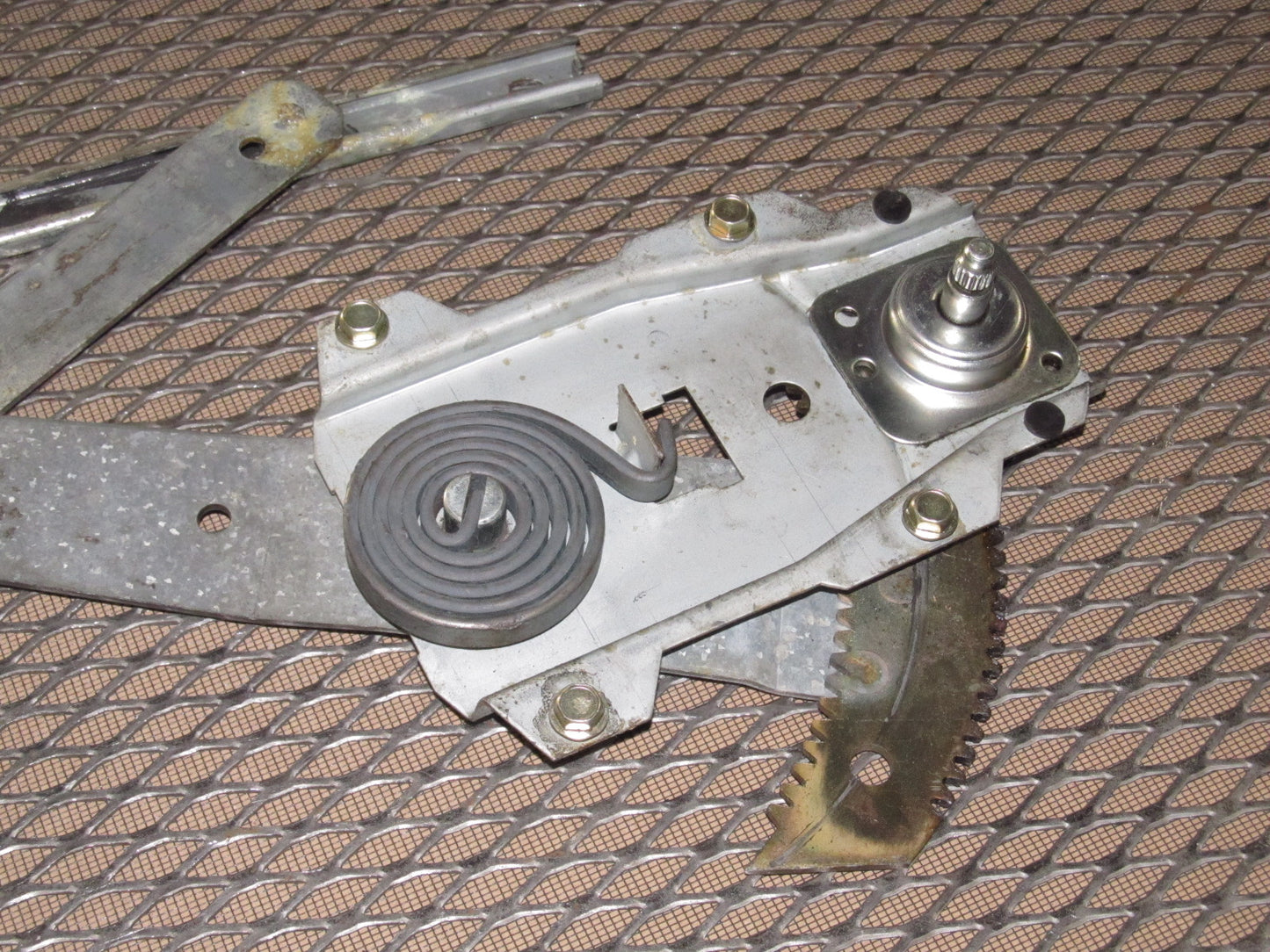 79 80 Datsun 280zx OEM Manual Crank Window Regulator - Left