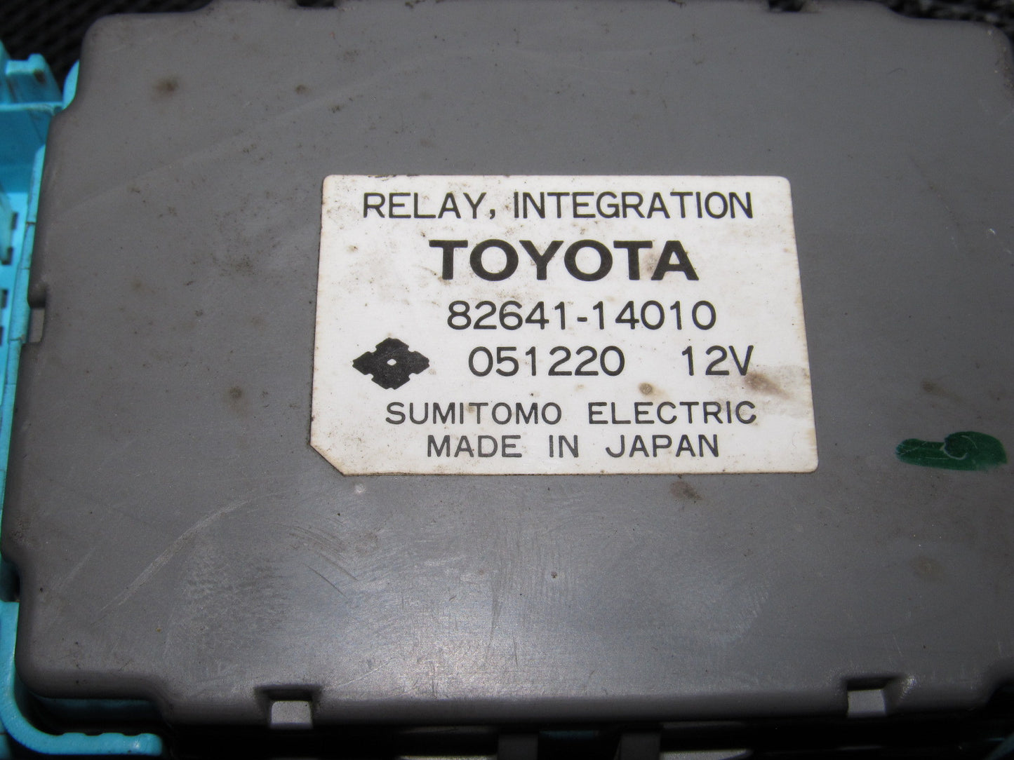 86 87 88 Toyota Supra OEM Turbo Interior Fuse Box