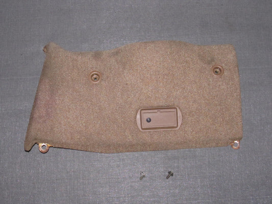 90-96 Nissan 300zx OEM Brown Under Dash Steering Wheel Panel - Driver Side - Left