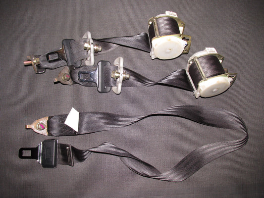 96 97 98 99 00 Honda Civic Coupe OEM Seat Belt - Rear Set