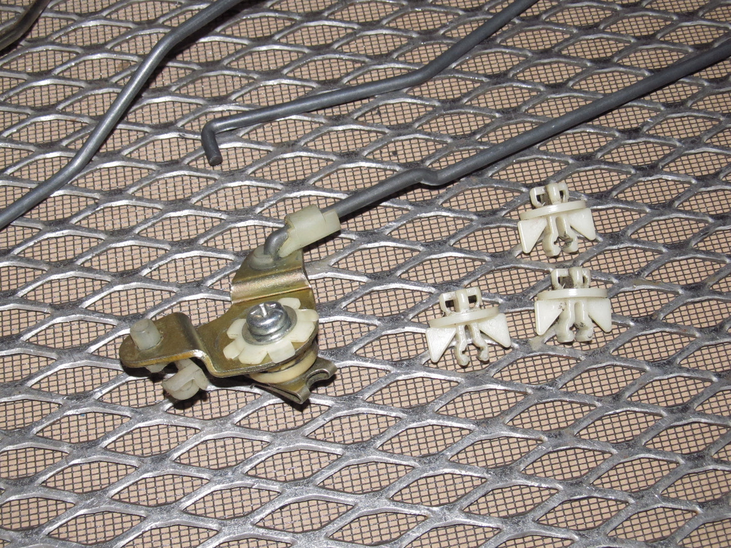 79 80 Datsun 280zx OEM Door Linkage Rod - Left Set 2+0