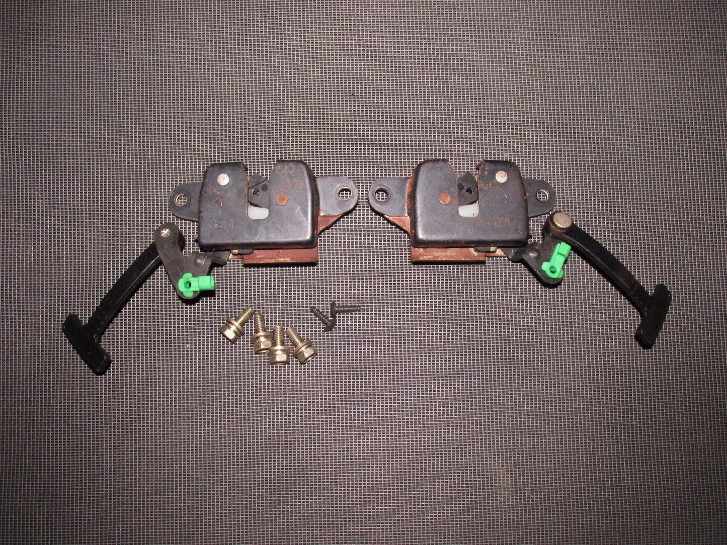 96 97 98 99 00 Honda Civic Coupe OEM Rear Seat Latch - Set