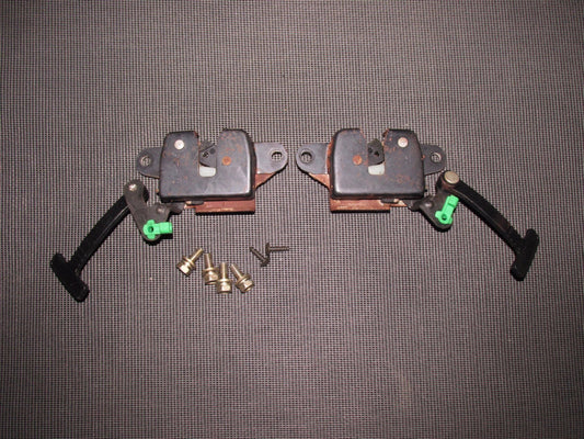 96 97 98 99 00 Honda Civic Coupe OEM Rear Seat Latch - Set
