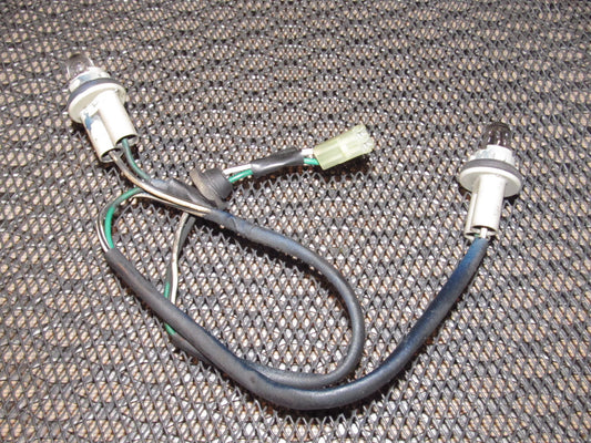 91 92 93 94 95 Toyota MR2 OEM Rear License Plate Light Bulb Socket & Harness