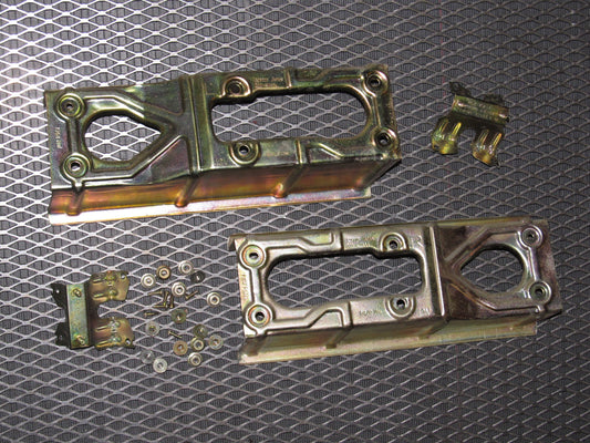 84 85 Mazda RX7 OEM Tail Light Mounting Bracket - Set