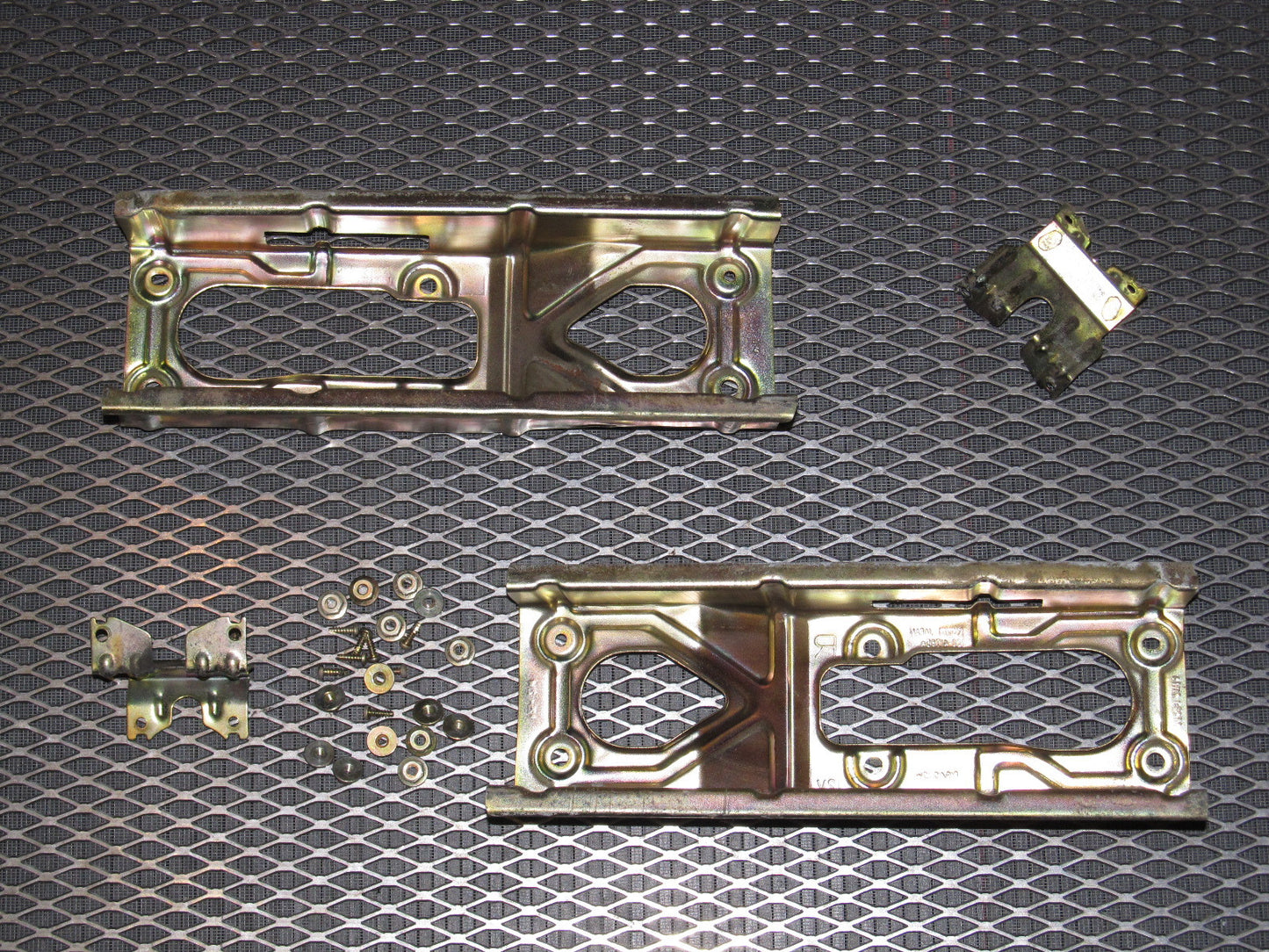84 85 Mazda RX7 OEM Tail Light Mounting Bracket - Set