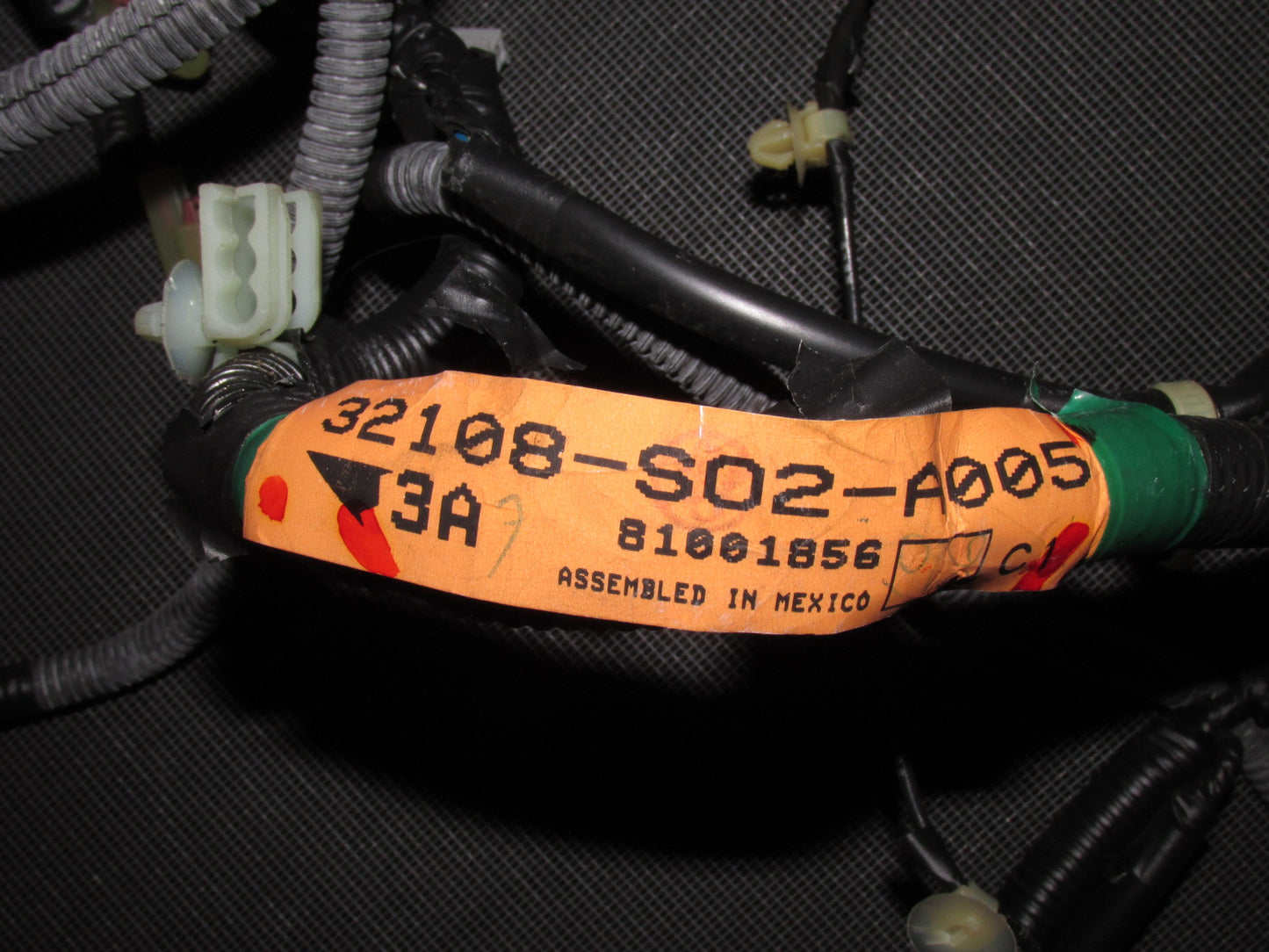 96 97 98 Honda Civic Coupe OEM Trunk Tail Light Wiring Harness