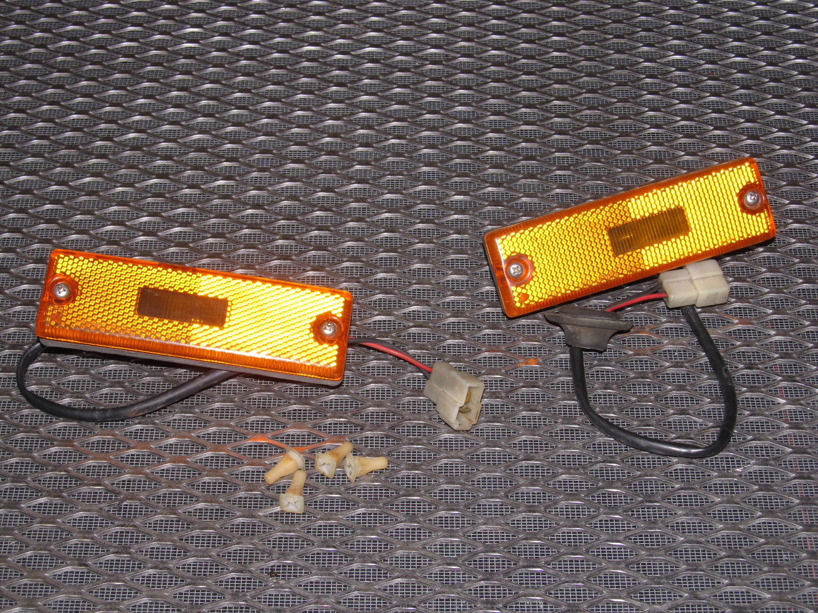 84 85 Mazda RX7 OEM Front Side Marker - Set