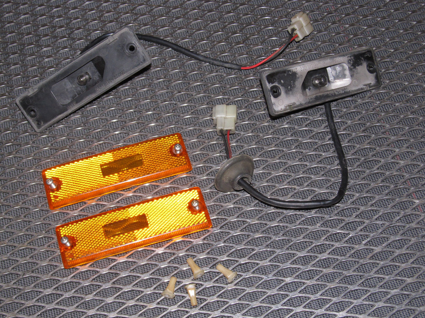 84 85 Mazda RX7 OEM Front Side Marker - Set