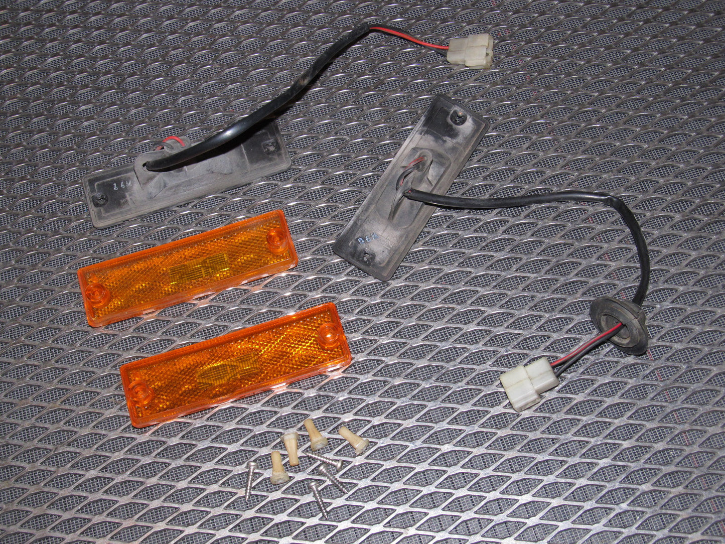 84 85 Mazda RX7 OEM Front Side Marker - Set