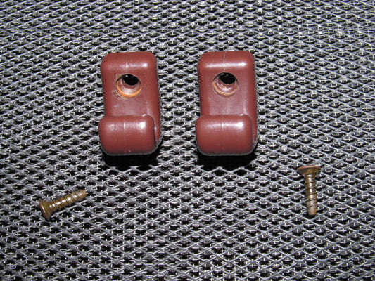 86 87 88 Toyota Supra OEM Sun Visor Holder Clip Set