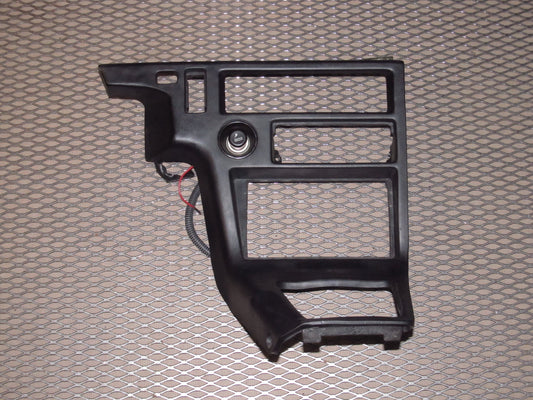 89 90 91 92 Toyota Supra OEM Stereo Shifter Panel Cover Bezel