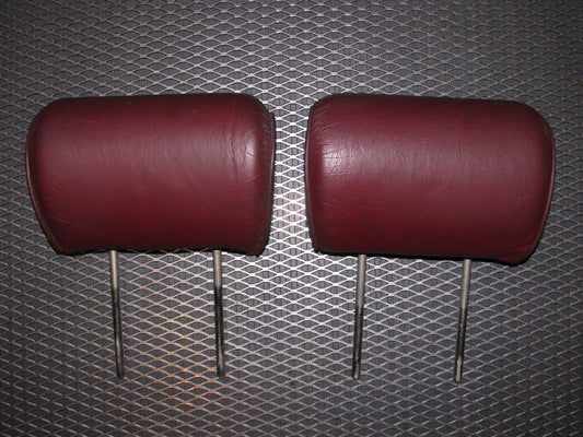 84 85 Mazda RX7 OEM Front Seat Head Rest Set