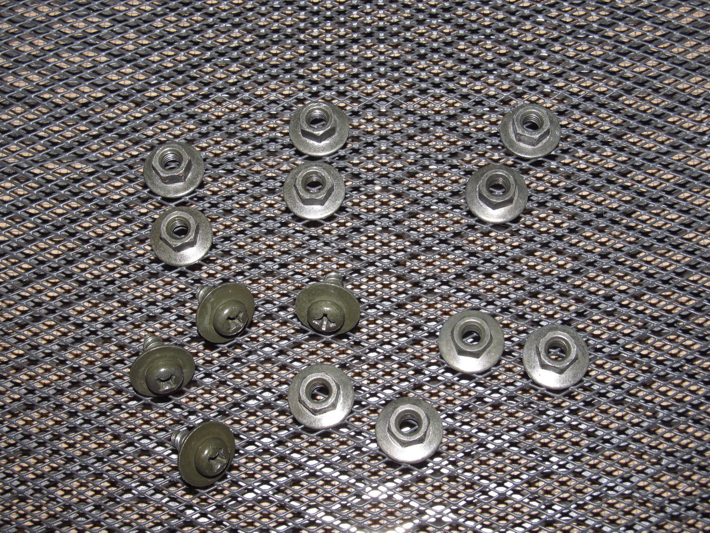 90-96 Nissan 300zx OEM Trunk Panel Nuts & Bolts