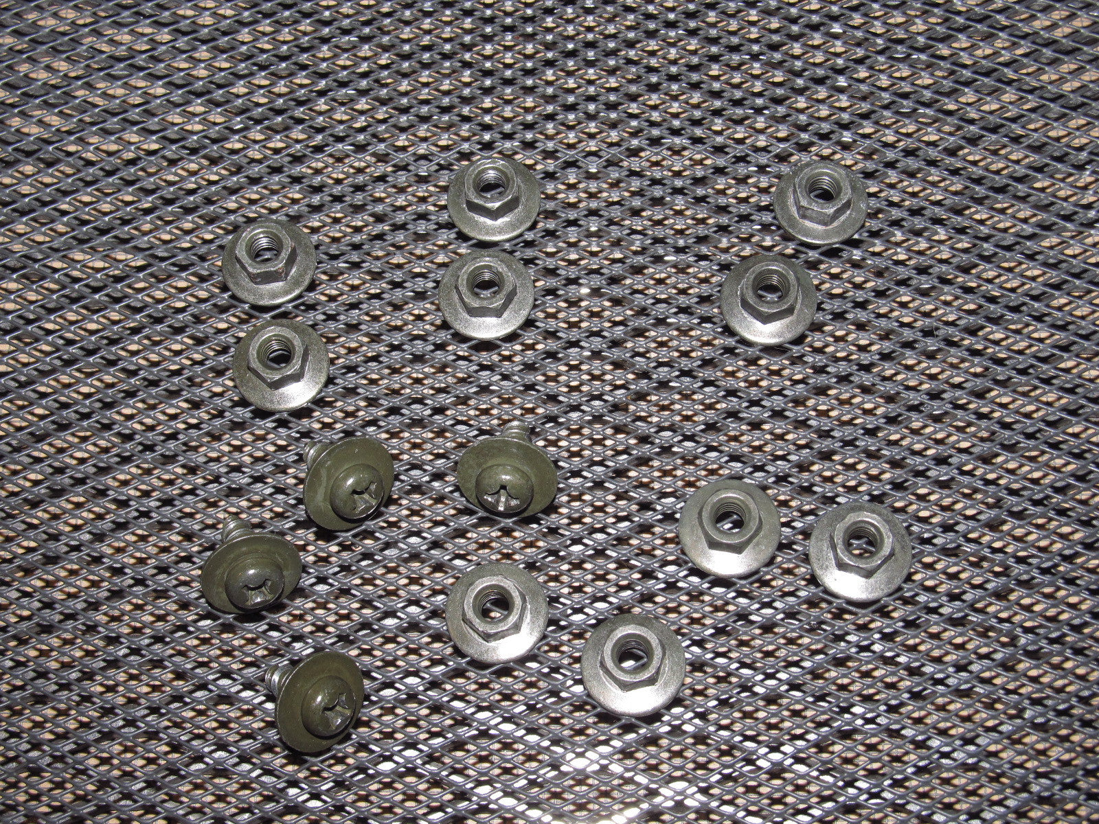 90-96 Nissan 300zx OEM Trunk Panel Nuts & Bolts