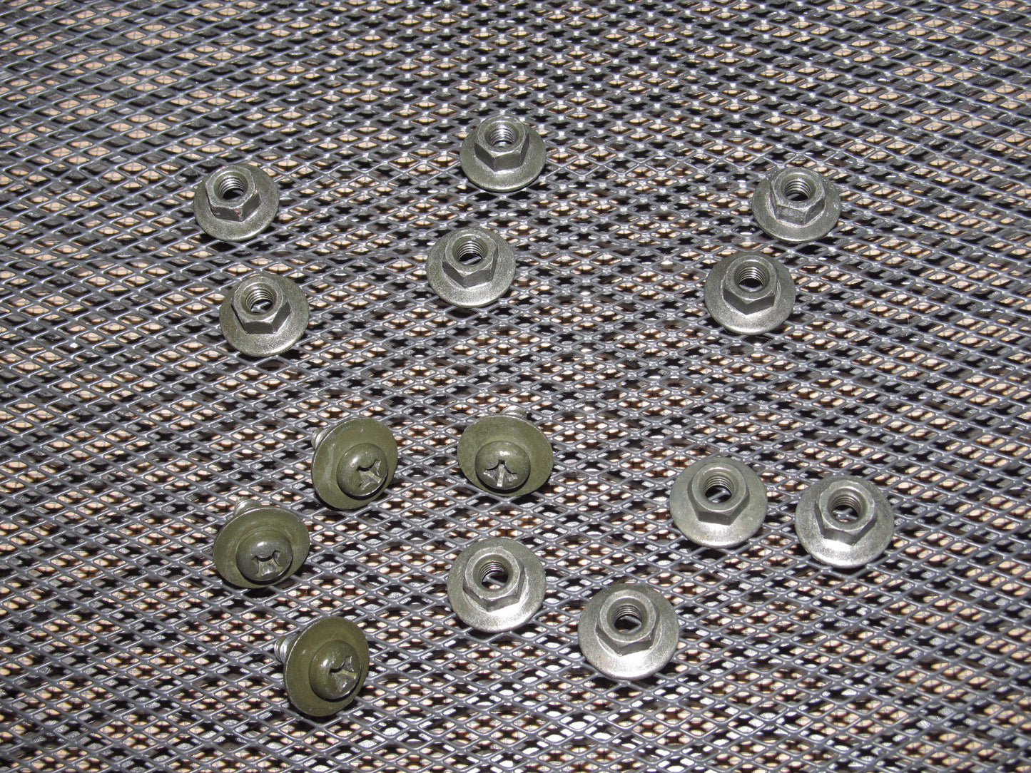 90-96 Nissan 300zx OEM Trunk Panel Nuts & Bolts