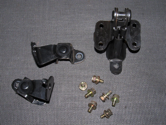86 87 88 Toyota Supra OEM Rear Seat Recliner Bracket Set