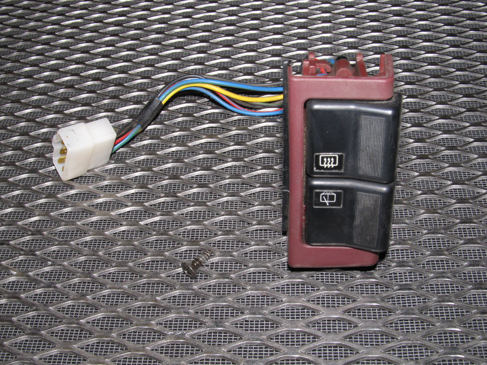 84 85 Mazda RX7 OEM Defroster & Wiper Switch