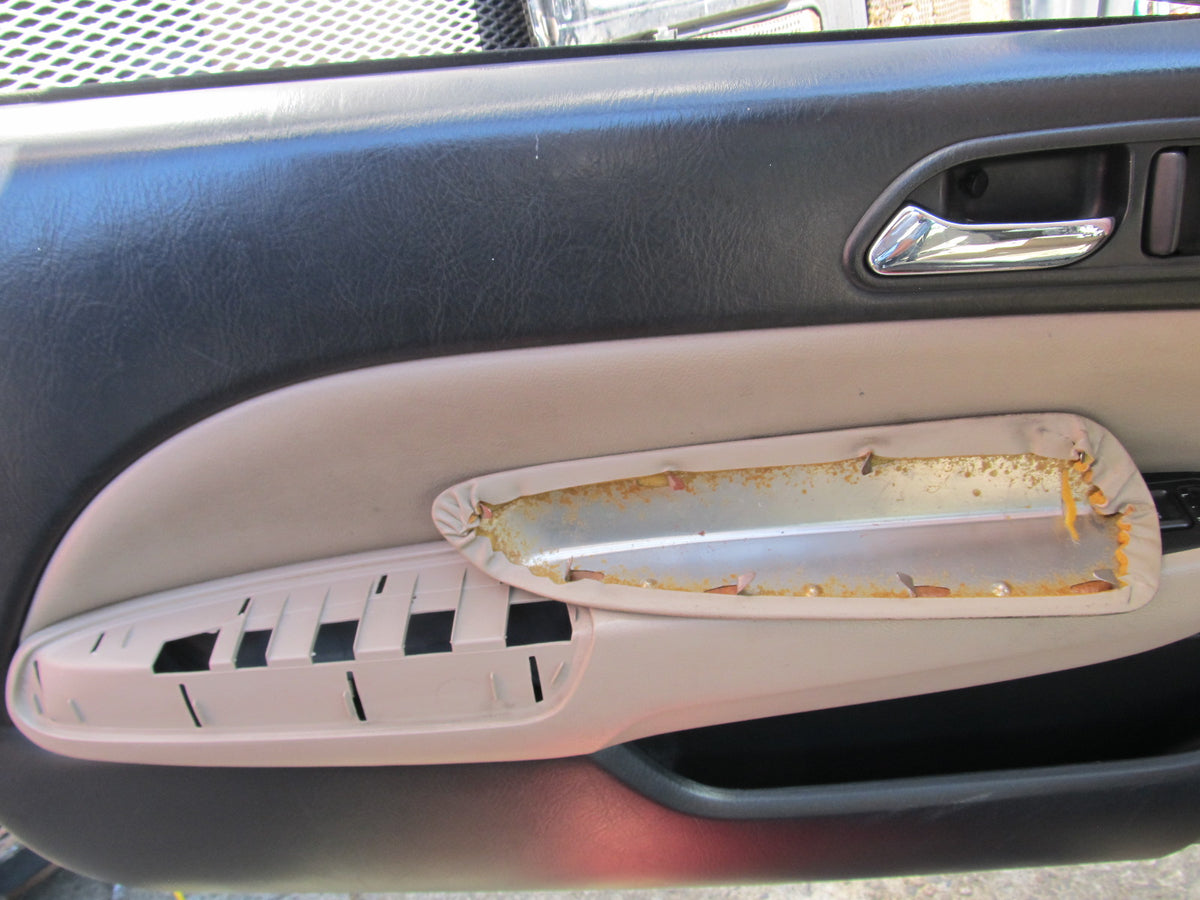 97 98 99 00 01 Honda Prelude OEM Interior Door Panel Arm Rest Pad Cover - Left