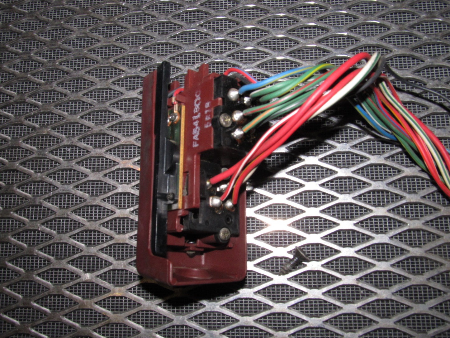 84 85 Mazda RX7 OEM Hazard & Light Switch